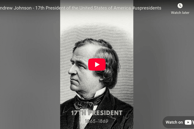 [VIDEO] Andrew Johnson - 17th President of the United States of America
